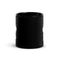 Life is Better with a Dog Black Ceramic Mug