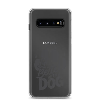 Life is Better with a Dog Clear Case for Samsung®