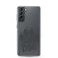 Life is Better with a Dog Clear Case for Samsung®