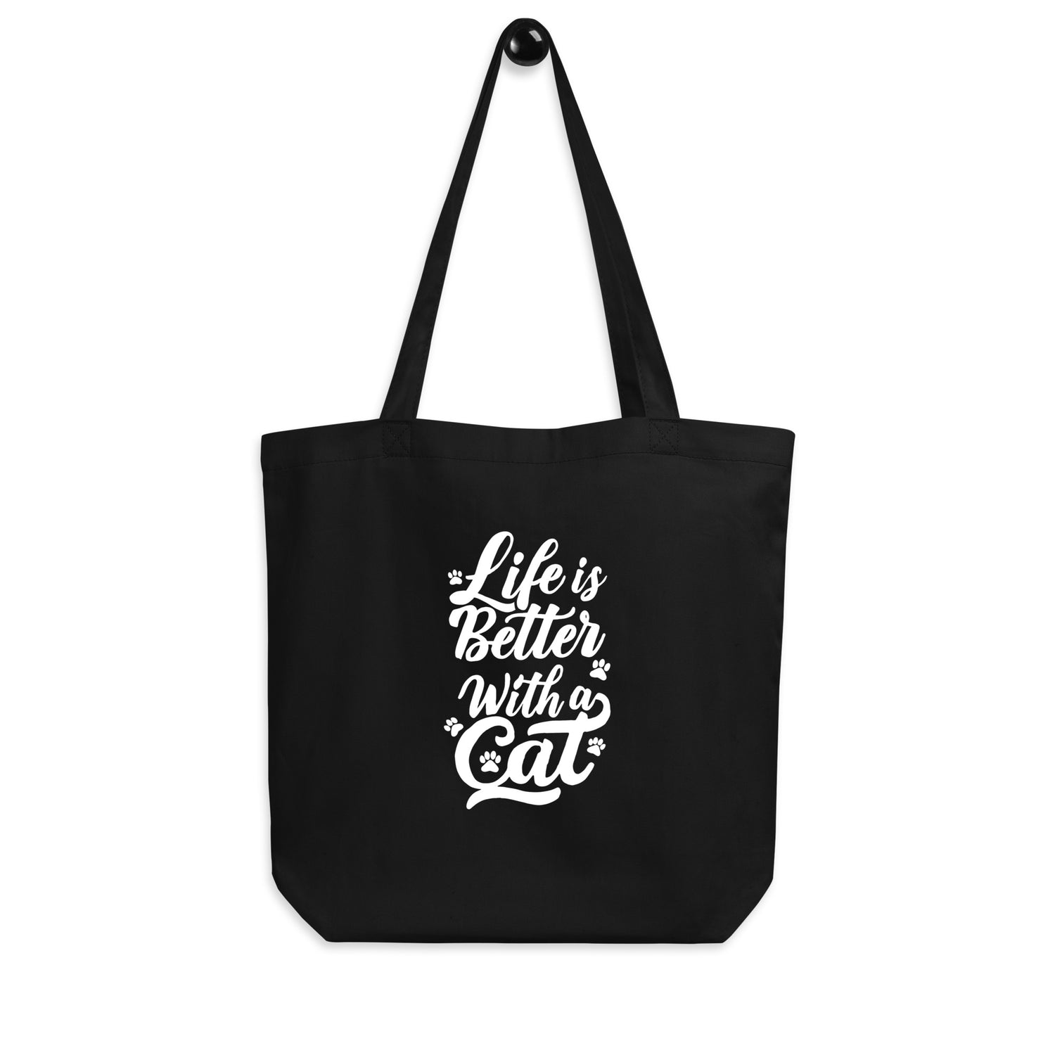 Life is Better with a Cat Eco Tote Bag
