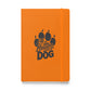 Life is Better with a Dog (Grey) Hardcover Notebook