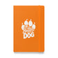 Life is Better with a Dog (White) Hardcover Notebook