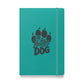 Life is Better with a Dog (Grey) Hardcover Notebook