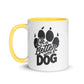 Life is Better with a Dog Colorful Ceramic Mug